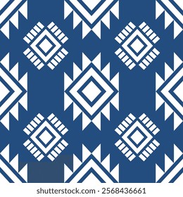 Ethnic geometric pattern, seamless pattern of the Navajo tribe. Native American ethnic. Seamless vector pattern ethnic, seamless Mexican rug, woven carpet. Folk embroidery, Bohemian, Aztec style.