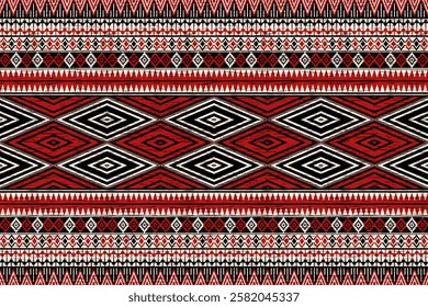 Ethnic geometric pattern, seamless pattern of the Navajo tribe. Native American ethnic. Seamless vector pattern ethnic, seamless Mexican rug, woven carpet. Folk embroidery, Bohemian, Aztec style.