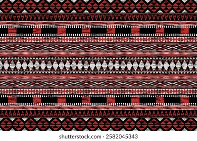 Ethnic geometric pattern, seamless pattern of the Navajo tribe. Native American ethnic. Seamless vector pattern ethnic, seamless Mexican rug, woven carpet. Folk embroidery, Bohemian, Aztec style.