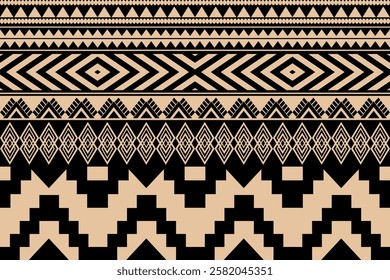 Ethnic geometric pattern, seamless pattern of the Navajo tribe. Native American ethnic. Seamless vector pattern ethnic, seamless Mexican rug, woven carpet. Folk embroidery, Bohemian, Aztec style.