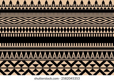 Ethnic geometric pattern, seamless pattern of the Navajo tribe. Native American ethnic. Seamless vector pattern ethnic, seamless Mexican rug, woven carpet. Folk embroidery, Bohemian, Aztec style.