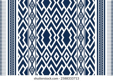 Ethnic geometric pattern, seamless pattern of the Navajo tribe. Native American ethnic. Seamless vector pattern ethnic, seamless Mexican rug, woven carpet. Folk embroidery, Bohemian, Aztec style.