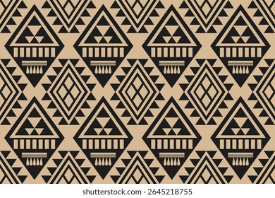 Étnica geométrica sem emenda padrão abstrato padrão vetor design para todos os tipos de impressão e têxteis