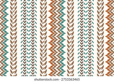 Ethnic geometric pattern, seamless pattern of the Navajo tribe. Native American ethnic. Seamless vector pattern ethnic, seamless Mexican rug, woven carpet. Folk embroidery, Bohemian, Aztec style