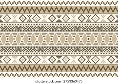 Ethnic geometric pattern, seamless pattern of the Navajo tribe. Native American ethnic. Seamless vector pattern ethnic, seamless Mexican rug, woven carpet. Folk embroidery, Bohemian, Aztec style