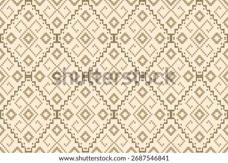 Ethnic geometric pattern, seamless pattern of the Navajo tribe. Native American ethnic. Seamless vector pattern ethnic, seamless Mexican rug, woven carpet. Folk embroidery, Bohemian, Aztec style