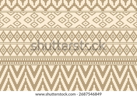 Ethnic geometric pattern, seamless pattern of the Navajo tribe. Native American ethnic. Seamless vector pattern ethnic, seamless Mexican rug, woven carpet. Folk embroidery, Bohemian, Aztec style