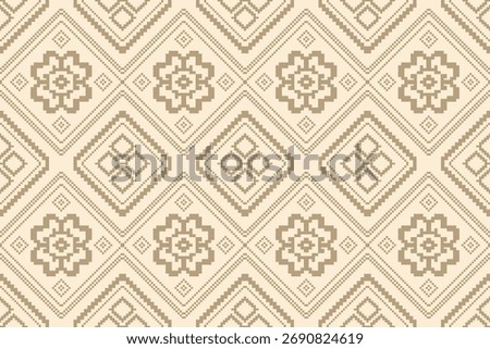 Ethnic geometric pattern, seamless pattern of the Navajo tribe. Seamless vector pattern ethnic, seamless Mexican rug, woven carpet. Folk embroidery, Bohemian, Aztec style.