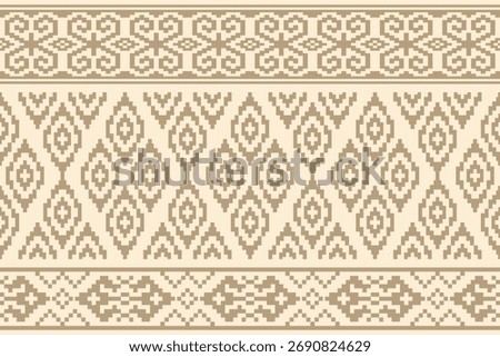 Ethnic geometric pattern, seamless pattern of the Navajo tribe. Seamless vector pattern ethnic, seamless Mexican rug, woven carpet. Folk embroidery, Bohemian, Aztec style.