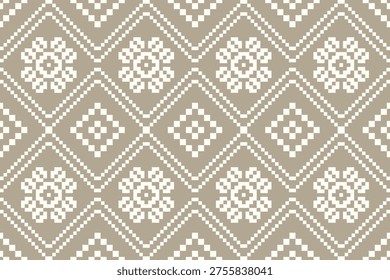 Ethnic geometric pattern, seamless pattern of the tribe. Seamless vector pattern ethnic, seamless Mexican rug, woven carpet. Folk embroidery, Bohemian, Aztec style