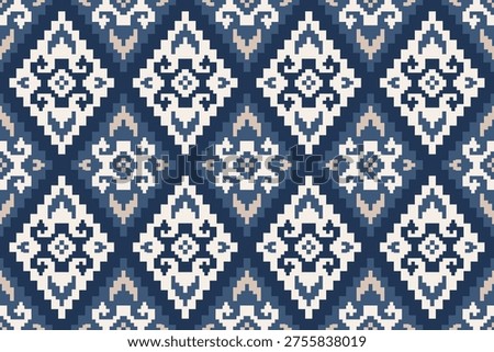 Ethnic geometric pattern, seamless pattern of the tribe. Seamless vector pattern ethnic, seamless Mexican rug, woven carpet. Folk embroidery, Bohemian, Aztec style