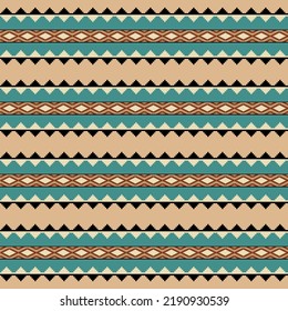 Ethnic geometric pattern. Seamless vector illustration. Folk motif.