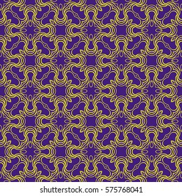 Ethnic geometric pattern. Seamless vector illustration