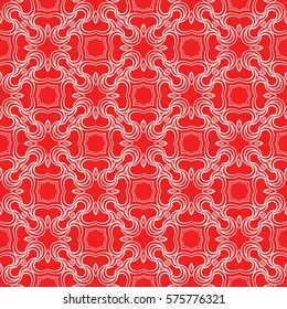 Ethnic geometric pattern. Seamless vector illustration