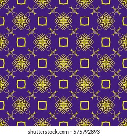 Ethnic geometric pattern. Seamless vector illustration