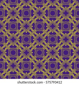 Ethnic geometric pattern. Seamless vector illustration