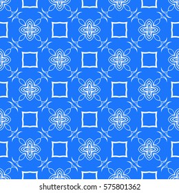 Ethnic geometric pattern. Seamless vector illustration