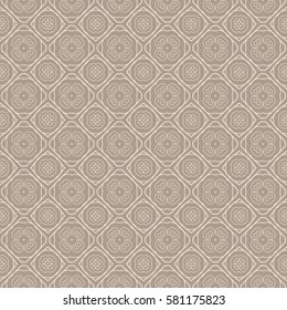 Ethnic geometric pattern. Seamless vector illustration. for prints, textile, decor, fabric, wallpaper