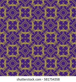 Ethnic geometric pattern. Seamless vector illustration