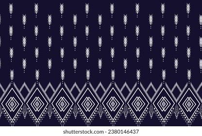 Ethnic geometric pattern, traditional design pattern used for skirt, wallpaper, clothing, wrap, batik, fabric, clothing, fashion, embroidery, seamless pattern. vector illustration.