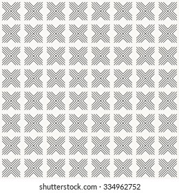 Ethnic geometric pattern vector