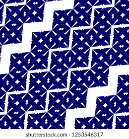Ethnic geometric pattern vector illustration ready for fashion textile print elegant vintage retro background.