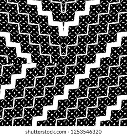 Ethnic geometric pattern vector illustration ready for fashion textile print elegant vintage retro background.