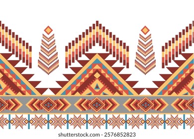 Ethnic geometric patterns according to the style of the individual