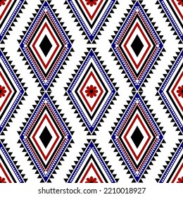 Ethnic geometric patterns for art, fabrics, vectors