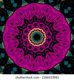Ilustración de impresión geométrica étnica. Ilustración de impresión geométrica étnica
