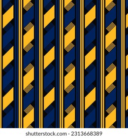 Ethnic geometric seamless fabric pattern Cross Stitch, abstract design for knitting wrapping batik fabric vector, illustration square diamonds scarf, carpet, cloths, chevron. Thailand culture.
