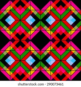  ethnic geometric seamless pattern.
