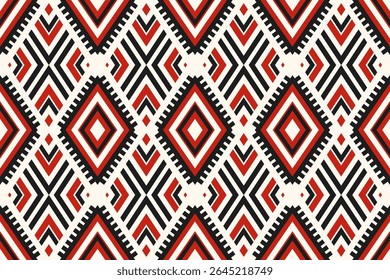 Ethnic geometric seamless pattern abstract pattern vector design for all types of printing and Textiles