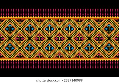 Ethnic, geometric ethnic seamless patterns, patterns traditional design for background, wallpaper, clothing, wrapping, carpet, vector illustrations, print, textile, abstract, abstraction, tribal