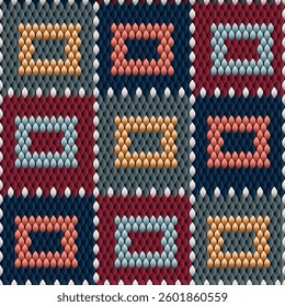 ethnic, geometric, square diamond patterns with gradient fill in ethnic style