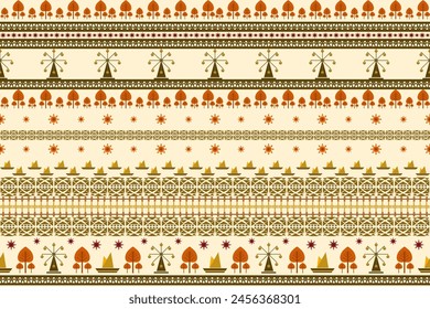 Ethnic geometric traditional seamless pattern. Native Aztec style design for fabric, clothing, texture, textile, elements, embroidery, ornaments, wallpaper, interior, home decor, decoration