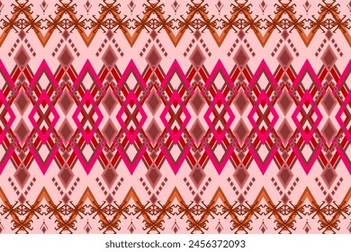 Ethnic geometric traditional seamless pattern. Native Aztec style design for fabric, clothing, texture, textile, elements, embroidery, ornaments, wallpaper, interior, home decor, decoration