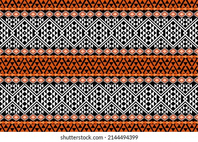 Ethnic geometry, design for background, carpet, wallpaper, clothing, wrap, Folk tribal style vector,embroidery style vector illustration.