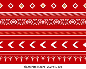geometría étnica patrón oriental sin soldadura Patrón sin soldadura Tela Diseño Cortina Fondo Alfombra tapiz Revestimiento de tela Tela Batik Patrón de ilustración Vector de tela