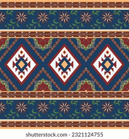 Ethnic geometry, seamless patterns. Aztec Seamless Pattern Design Curtains Backgrounds Carpet Wallpaper Clothing Wraps Batik Fabrics