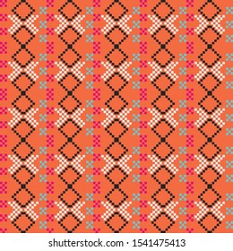 Ethnic Graphic Design Decoration Abstract Pattern Vector Background