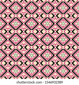 Ethnic Graphic Design Decoration Abstract Pattern Vector Background