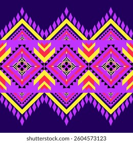 Ethnic graphic design, Native American tribal fabrics, geometric shapes used in weaving, rugs, shawls, batik, embroidery illustrations, seamless patterns with abstract floral vectors, celtic ornament.