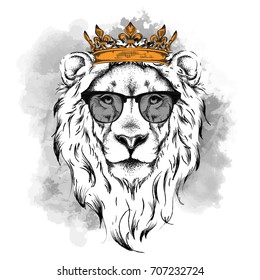 20+ Inspiration Realistic Lion With Crown Drawing | Armelle Jewellery