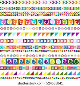 Ethnic handmade ornament, seamless pattern for your design