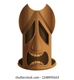 Ethnic idol icon. Cartoon of ethnic idol vector icon for web design isolated on white background