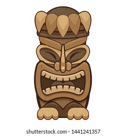 Ethnic idol icon. Cartoon of ethnic idol vector icon for web design isolated on white background