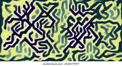 Ethnic Ikat abstract seamless art. 
Motif ethnic handmade beautiful Ikat art. Ikat ethnic tribal, boho colors seamless wallpaper. Illustration for greeting cards, printing and other design project.