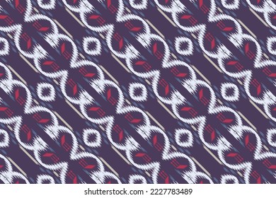 Ethnic ikat Aztec batik textile seamless pattern digital vector design for Print saree Kurti Borneo Fabric border brush symbols swatches party wear