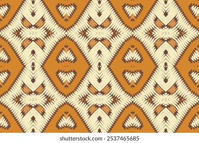 Ethnic ikat beautiful seamless pattern. Mexican striped style. Native traditional. Design for background, wallpaper, vector illustration, fabric, clothing, batik, carpet, embroidery.